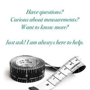 Happy to provide measurements on any items!